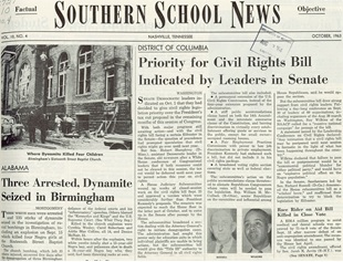 Southern Newspapers During the Civil Rights Era