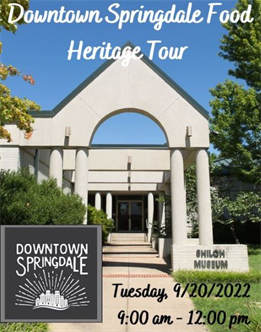 Downtown Springdale Food Heritage Tour