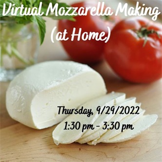 Virtual Mozzarella Making (at Home)